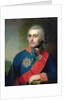 Portrait of General aide-de-camp Count Pyotr Tolstoy 1799 by Vladimir Lukich Borovikovsky