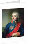 Portrait of General aide-de-camp Count Pyotr Tolstoy 1799 by Vladimir Lukich Borovikovsky