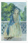Girl on Balcony, 1900 by Viktor Elpidiforovich Borisov-Musatov