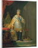 Portrait of Emperor Paul I, 1800 by Vladimir Lukich Borovikovsky