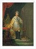 Portrait of Emperor Paul I, 1800 by Vladimir Lukich Borovikovsky