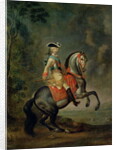Portrait of Grand Duke Peter III by Georg Christoph Grooth