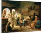 Coffee House in Cairo, 1870s by Konstantin Egorovich Makovsky