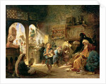Coffee House in Cairo, 1870s by Konstantin Egorovich Makovsky
