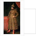 Portrait of Tsar Michael III Fyodorovich, 1728 by Johann Heinrich Wedekind