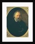 Portrait of Aleksandr Ivanovich Herzen, 1867 by Nikolai Nikolajevitch Gay