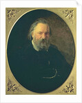 Portrait of Aleksandr Ivanovich Herzen, 1867 by Nikolai Nikolajevitch Gay
