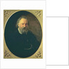 Portrait of Aleksandr Ivanovich Herzen, 1867 by Nikolai Nikolajevitch Gay
