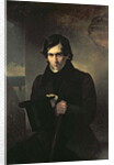 Portrait of the Russian author Nestor Kukolnik, 1836 by Aleksandr Pavlovich Bryullov