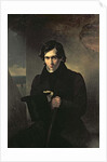 Portrait of the Russian author Nestor Kukolnik, 1836 by Aleksandr Pavlovich Bryullov