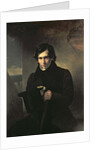 Portrait of the Russian author Nestor Kukolnik, 1836 by Aleksandr Pavlovich Bryullov