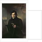 Portrait of the Russian author Nestor Kukolnik, 1836 by Aleksandr Pavlovich Bryullov