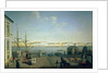 English Shore Street in St Petersburg, 1790s by Benjamin Patersson