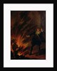 Hamlet and the Ghost of his Father by English School