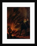 Hamlet and the Ghost of his Father by English School