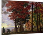 Autumn, 1918 by Boris Mikhailovich Kustodiev