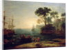 Arrival of Aeneas in Italy, the Dawn of the Roman Empire by Claude Lorrain (1600-82)