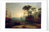 Arrival of Aeneas in Italy, the Dawn of the Roman Empire by Claude Lorrain (1600-82)