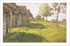 Sunlit Day. A Small Village, 1898 by Isaak Ilyich Levitan