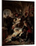 Hired Assassins Killing Tzar Boris Fyodorevich Godunov's Son, 1862 by Konstantin Egorovich Makovsky