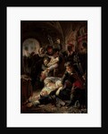 Hired Assassins Killing Tzar Boris Fyodorevich Godunov's Son, 1862 by Konstantin Egorovich Makovsky