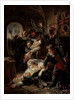 Hired Assassins Killing Tzar Boris Fyodorevich Godunov's Son, 1862 by Konstantin Egorovich Makovsky