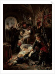 Hired Assassins Killing Tzar Boris Fyodorevich Godunov's Son, 1862 by Konstantin Egorovich Makovsky