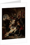 Hired Assassins Killing Tzar Boris Fyodorevich Godunov's Son, 1862 by Konstantin Egorovich Makovsky