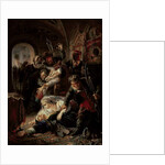 Hired Assassins Killing Tzar Boris Fyodorevich Godunov's Son, 1862 by Konstantin Egorovich Makovsky