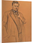 Portrait of the Composer Alekandr Konstantinovich Glazunov, 1906 by Valentin Aleksandrovich Serov