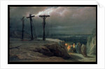 Night at Golgotha, 1869 by Vasili Vasilievich Vereshchagin