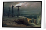 Night at Golgotha, 1869 by Vasili Vasilievich Vereshchagin