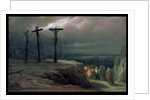 Night at Golgotha, 1869 by Vasili Vasilievich Vereshchagin