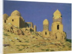 Hazreti Shakh-i-Zindeh Mausoleum in Samarkand, 1869-70 by Nikolai Stepanovich Vereshchagin