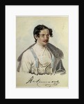 Portrait of Ivan Annenkov in Peter Prison, 1836 by Nikolai Alexandrovich Bestuzhev