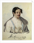 Portrait of Ivan Annenkov in Peter Prison, 1836 by Nikolai Alexandrovich Bestuzhev