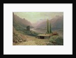 Caucasian Canyon, 1893 by Lef Feliksovich Lagorio
