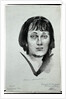 Portrait of Anna Akhmatova, 1927 by Nikolai Adrianovich Tyrsa
