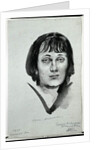 Portrait of Anna Akhmatova, 1927 by Nikolai Adrianovich Tyrsa
