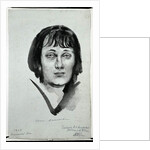 Portrait of Anna Akhmatova, 1927 by Nikolai Adrianovich Tyrsa