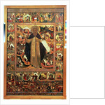Life of St. Sergius of Radonesh, 1640s by School Russian
