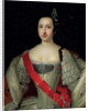 Portrait of Princess Anna, the Mother of Emperor Ivan VI, after 1733 by Louis Caravaque
