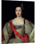 Portrait of Princess Anna, the Mother of Emperor Ivan VI, after 1733 by Louis Caravaque