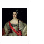 Portrait of Princess Anna, the Mother of Emperor Ivan VI, after 1733 by Louis Caravaque