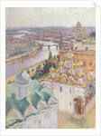 View of Moscow from the Bell Tower of Ivan the Great, 1896 by Nikolai Nikolaevich Gritsenko