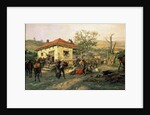 A Scene from the Russian-Turkish War in 1876-77, 1882 by Pawel Kowalewsky
