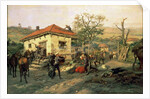 A Scene from the Russian-Turkish War in 1876-77, 1882 by Pawel Kowalewsky