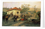 A Scene from the Russian-Turkish War in 1876-77, 1882 by Pawel Kowalewsky