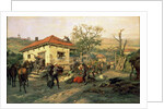 A Scene from the Russian-Turkish War in 1876-77, 1882 by Pawel Kowalewsky