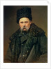 Portrait of the Ukranian Author Taras Grigorievich Shevchenko, 1871 by Ivan Nikolaevich Kramskoy